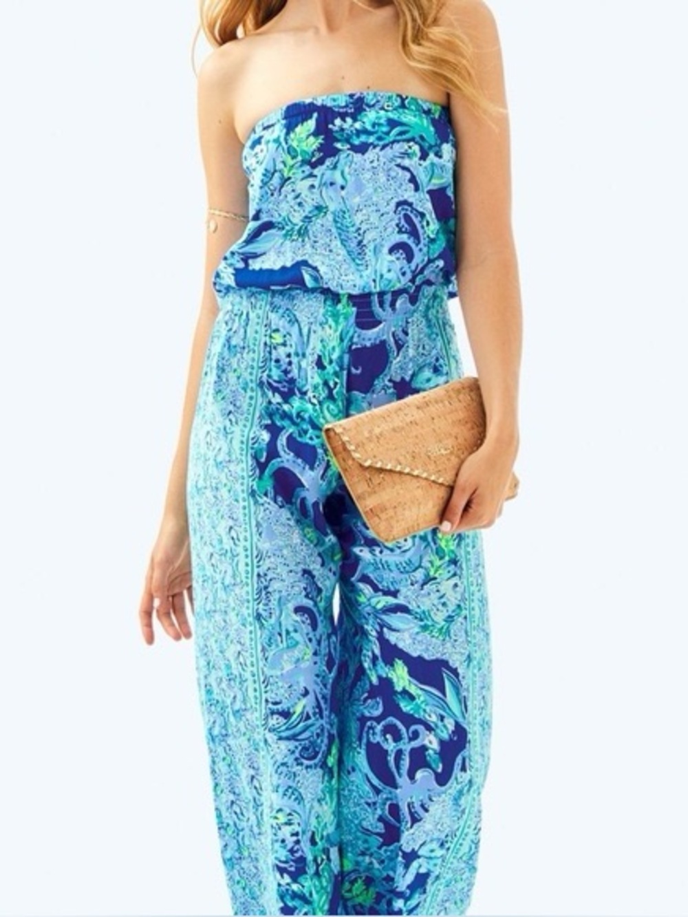 Lilly Pulitzer Pim Strapless Jumpsuit